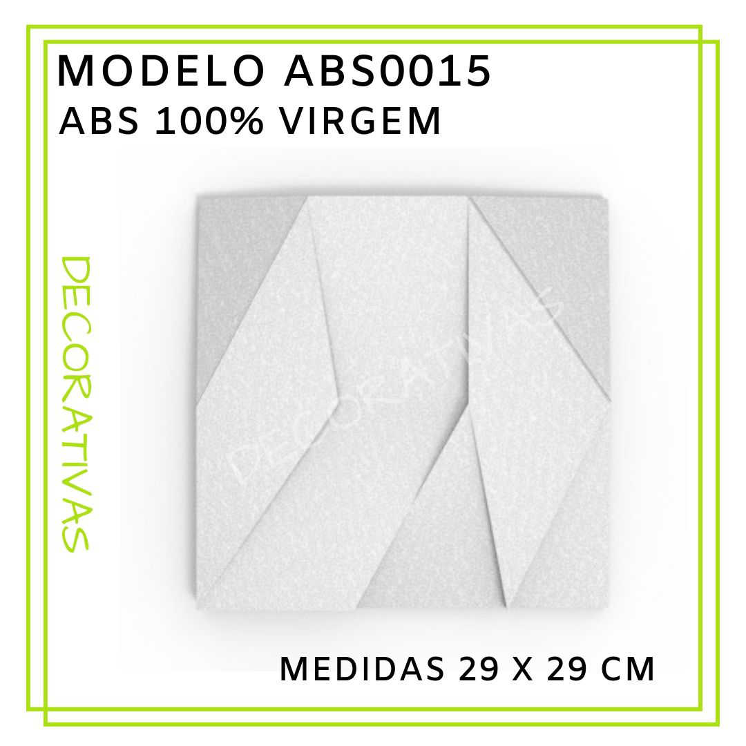 Modelo ABS0015 29 x 29 cm