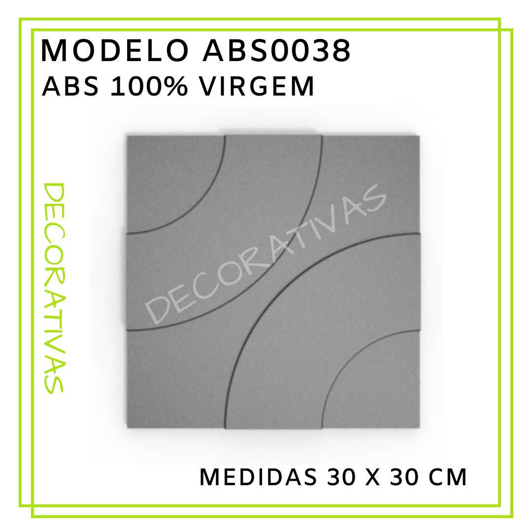 Modelo ABS0038 30 x 30 cm