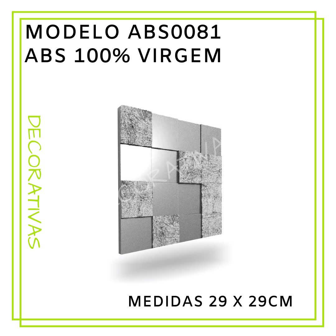 Modelo ABS0081 29 x 29 cm