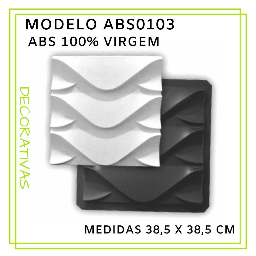 Modelo ABS0103 38,5 x 38,5 cm