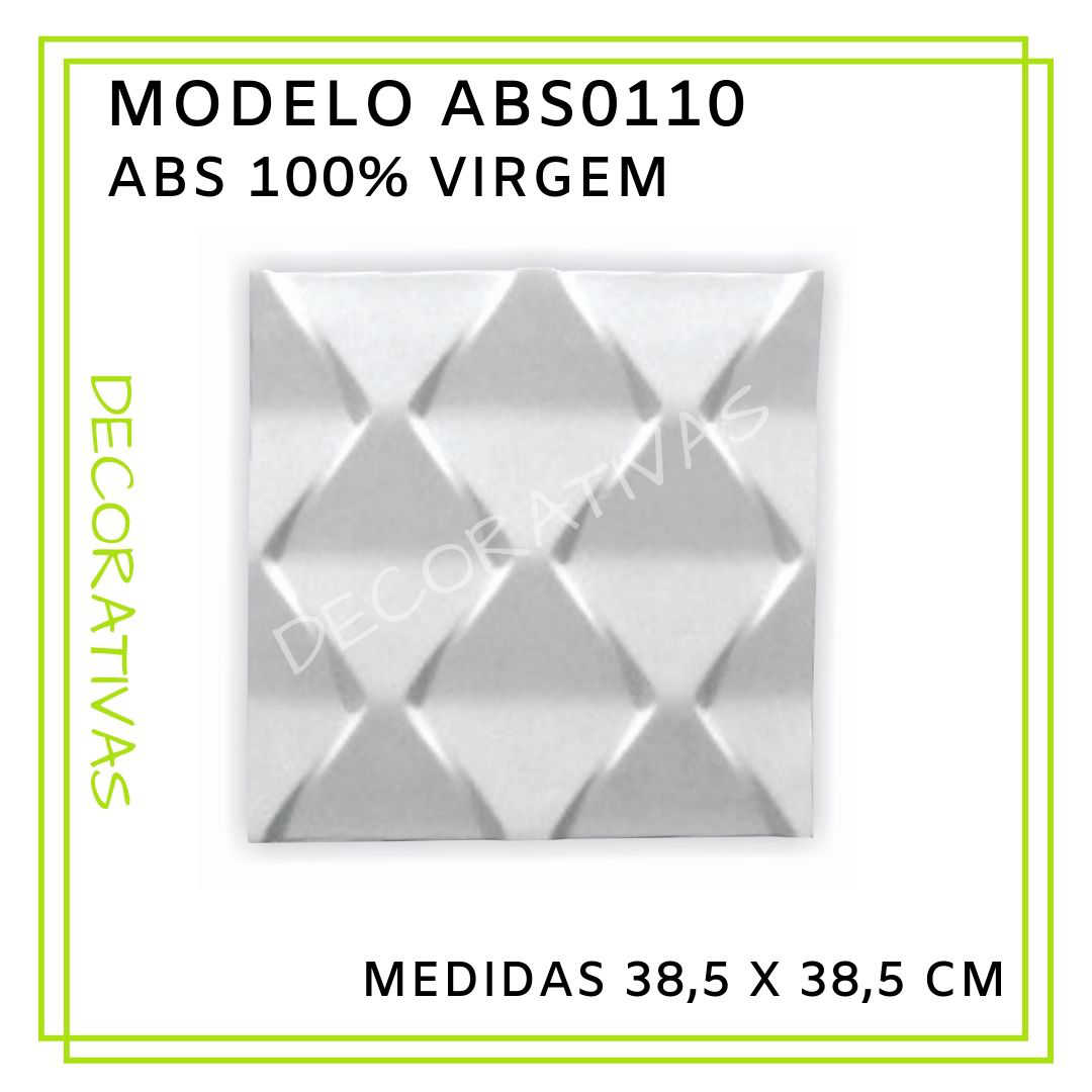 Modelo ABS0110 38,5 x 38,5 cm