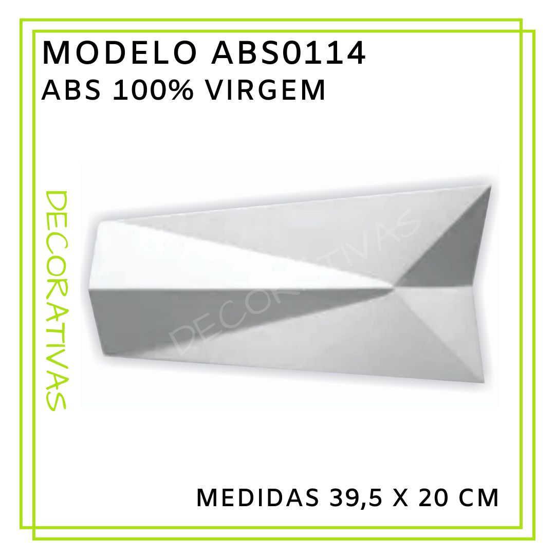 Modelo ABS0114 39,5 x 20 cm