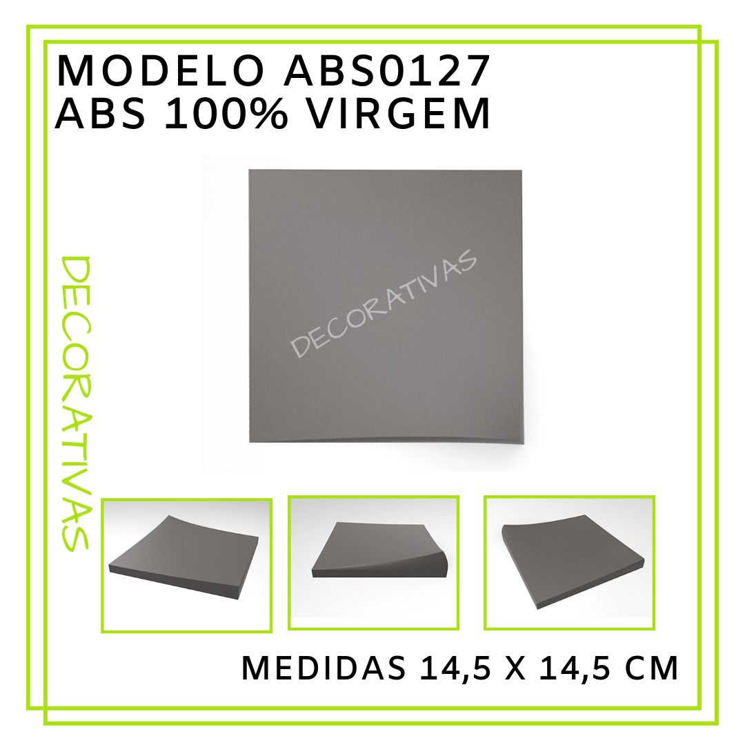 Modelo ABS0127 14,5 x 14,5 cm